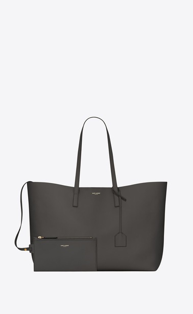 shopping bag saint laurent E/W in supple leather